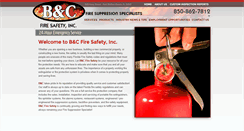 Desktop Screenshot of bcfiresafety.com