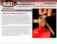 Tablet Screenshot of bcfiresafety.com
